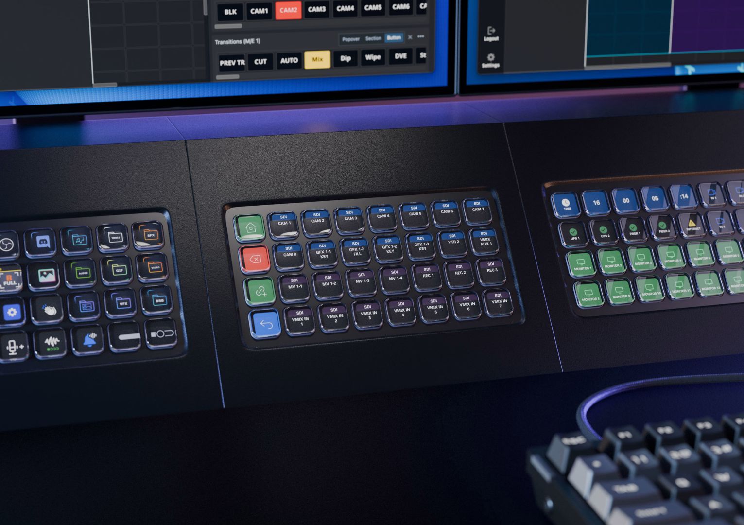 Elgato Stream Deck Module 32 Membrane Keys