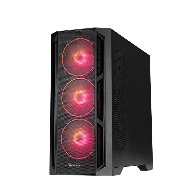 Chieftec Apex Lumo Tempered Glass Black