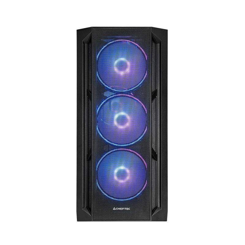 Chieftec Apex Lumo Tempered Glass Black