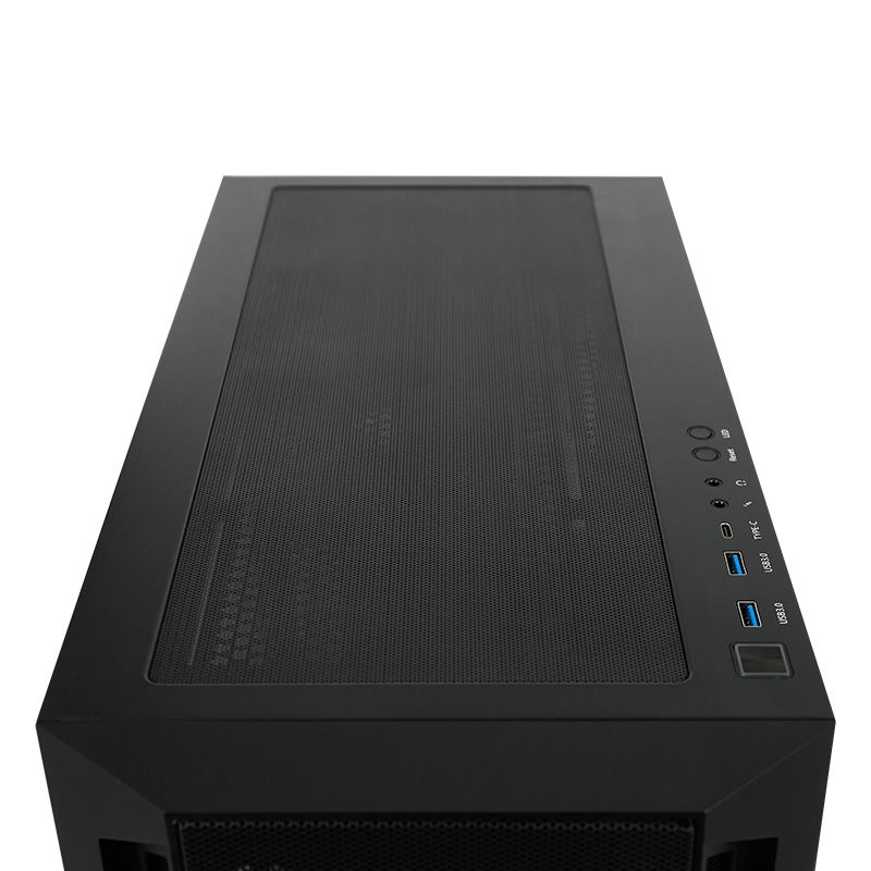 Chieftec Apex Lumo Tempered Glass Black