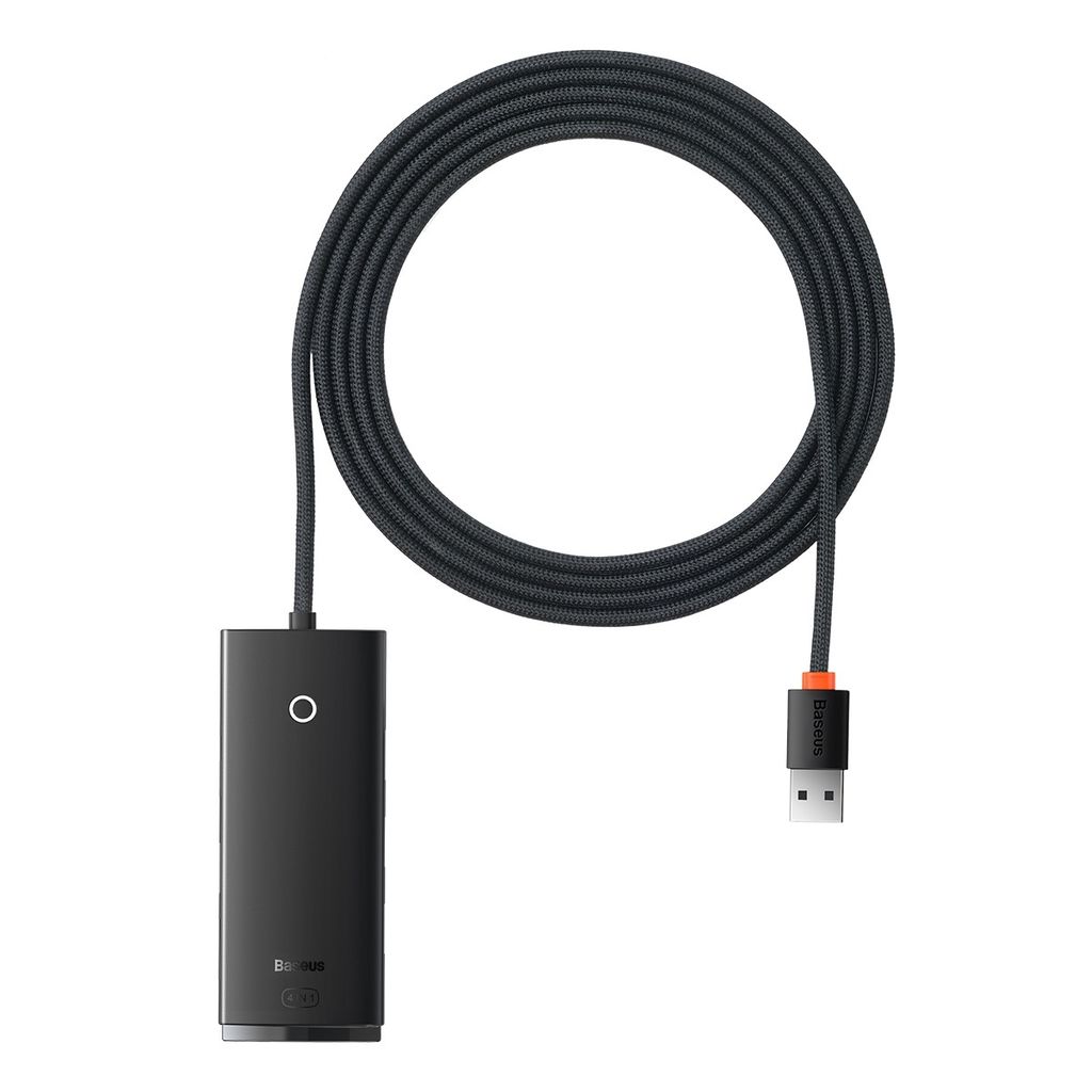 Baseus Lite Series 4in1 USB3.0 Hub Black