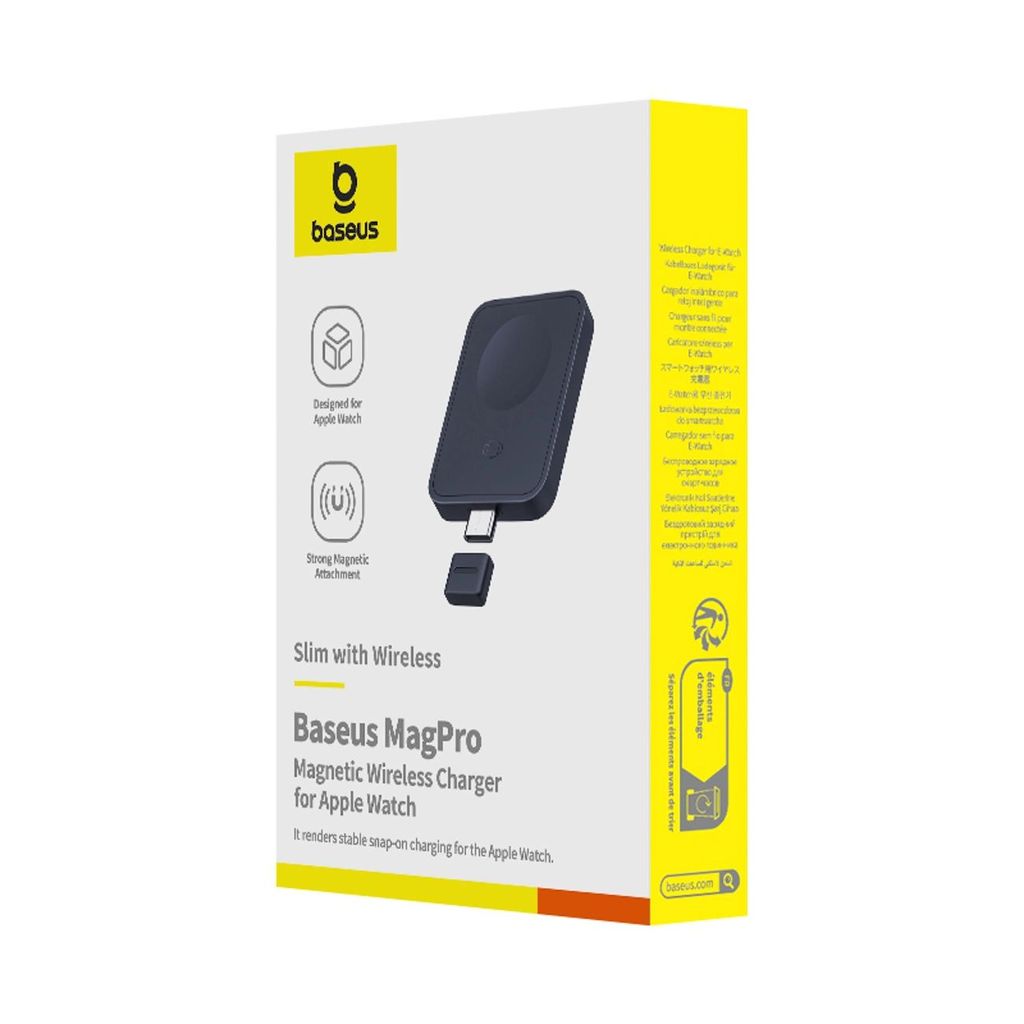 Baseus MagPro Magnetic Wireless Charger for Apple Watch Black