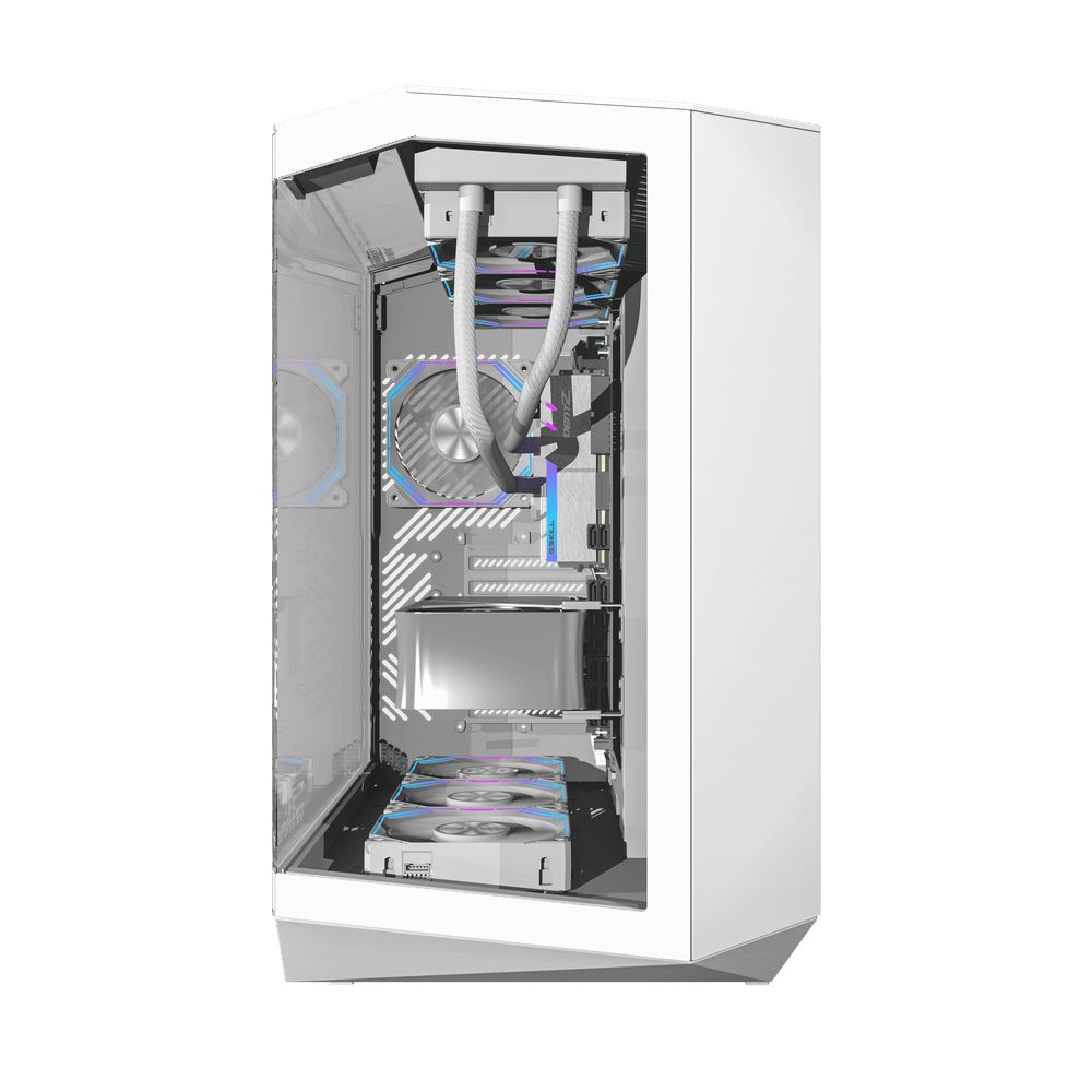 darkFlash DY470 Tempered Glass White