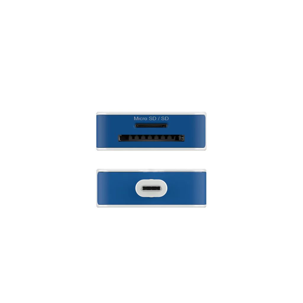 Targus HyperDrive® Flex 9 Port Dual 4K HDMI Dock White/Blue