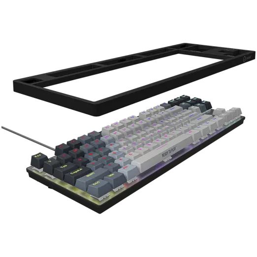 LORGAR Azar 514TKL RGB Mechanical Gaming Keyboard White US