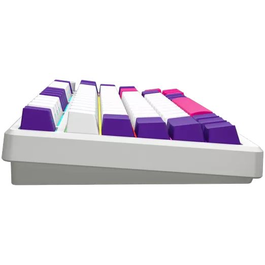 LORGAR KBP7075W Wireless Bluetooth Mechanical Gaming Keyboard White US