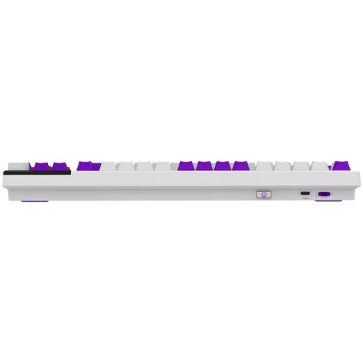LORGAR KBP70TKLW Wireless Bluetooth Mechanical Gaming Keyboard White US