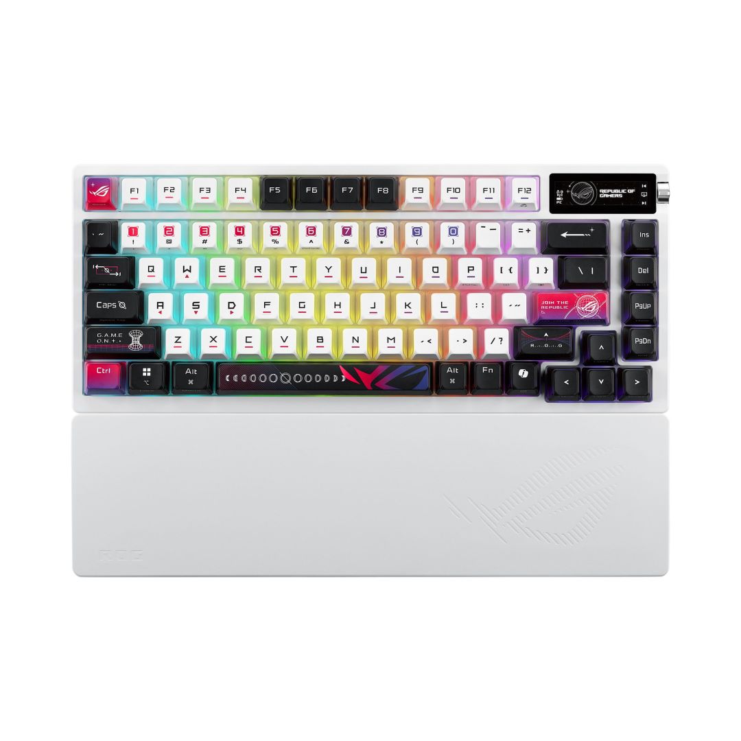 Asus ROG Azoth Extreme Wireless Bluetooth Gaming keyboard White US