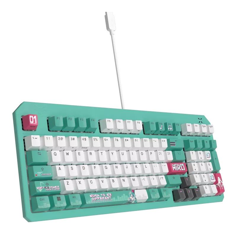 Asus TUF Gaming K3 Gen II Keyboard Hatsune Miku Edition US