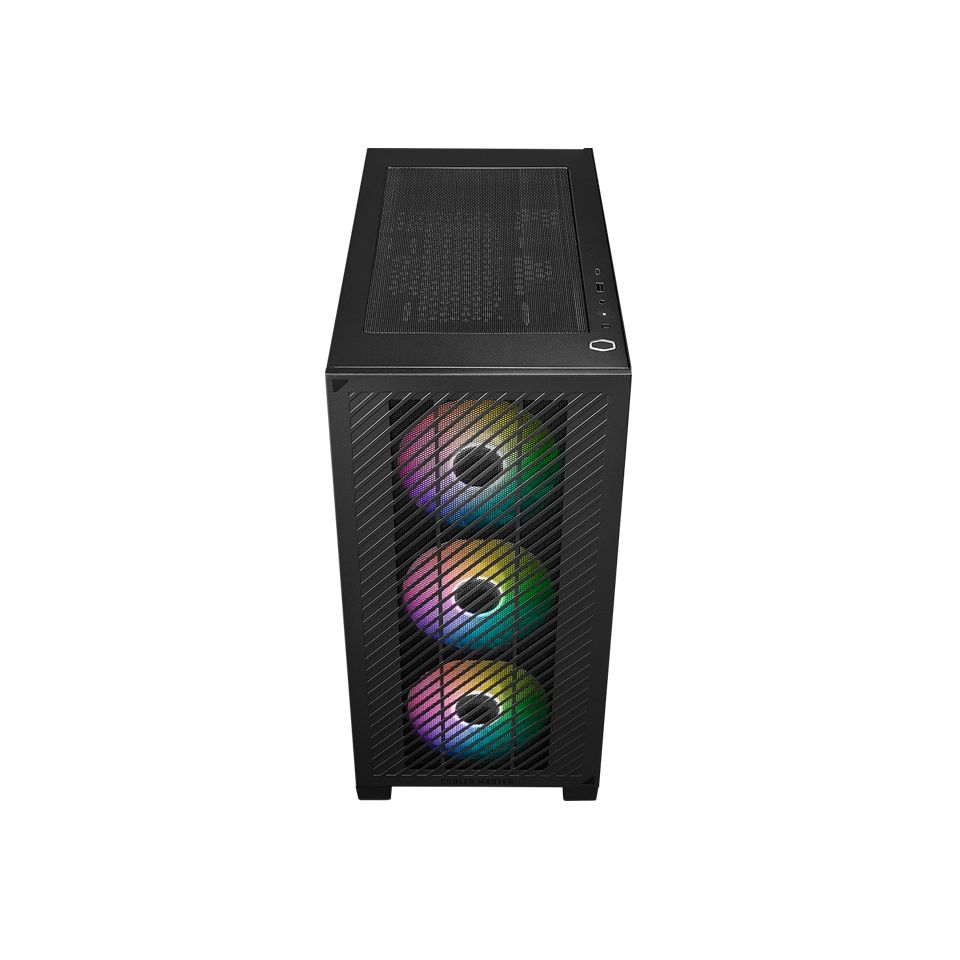 Cooler Master Elite 301 Tempered Glass Black