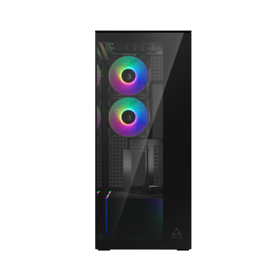 Arctic Xtender VG Tempered Glass Mirror Black