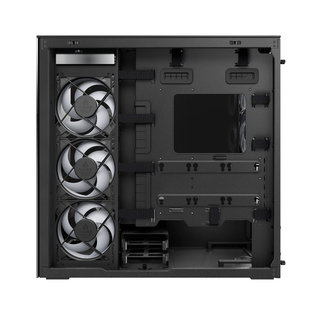Arctic Xtender VG Tempered Glass Mirror Black