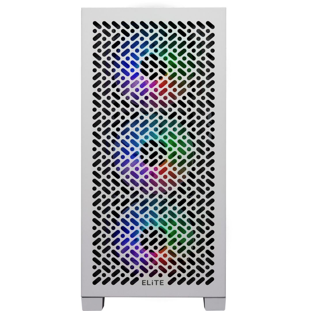 Cooler Master Elite 302 Tempered Glass White