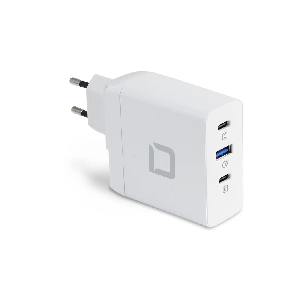 Dicota Travel Laptop GaN Charger Universal Pro 100W White