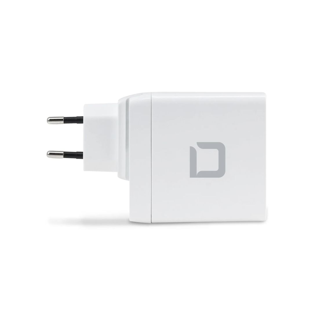 Dicota Travel Laptop GaN Charger Universal Pro 100W White
