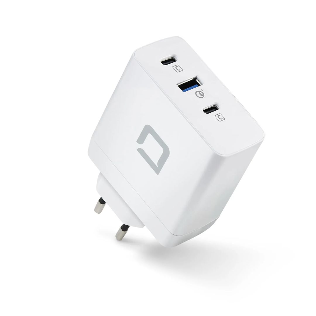 Dicota Travel Laptop GaN Charger Universal Pro 100W White