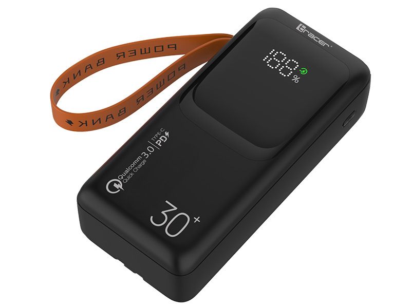 Tracer Vouge 3 30000mAh PowerBank Black