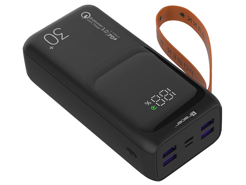 Tracer Vouge 3 30000mAh PowerBank Black