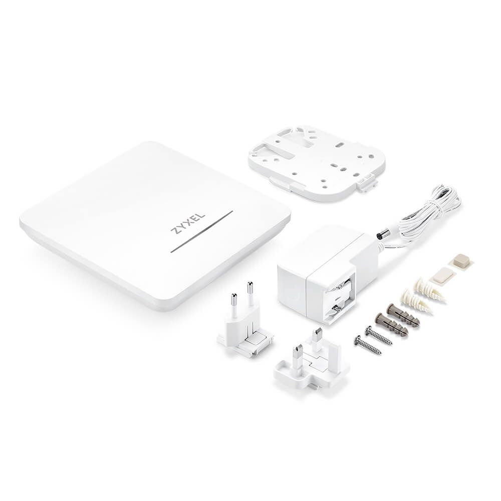 ZyXEL NWA50BE BE5100 4-Stream WiFi 7 Dual-Radio NebulaFlex Access Point White