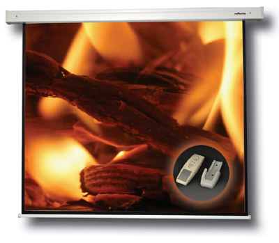 Reflecta Crystal-Line Motor 240x175 cm 16:9 ; 4 black borders