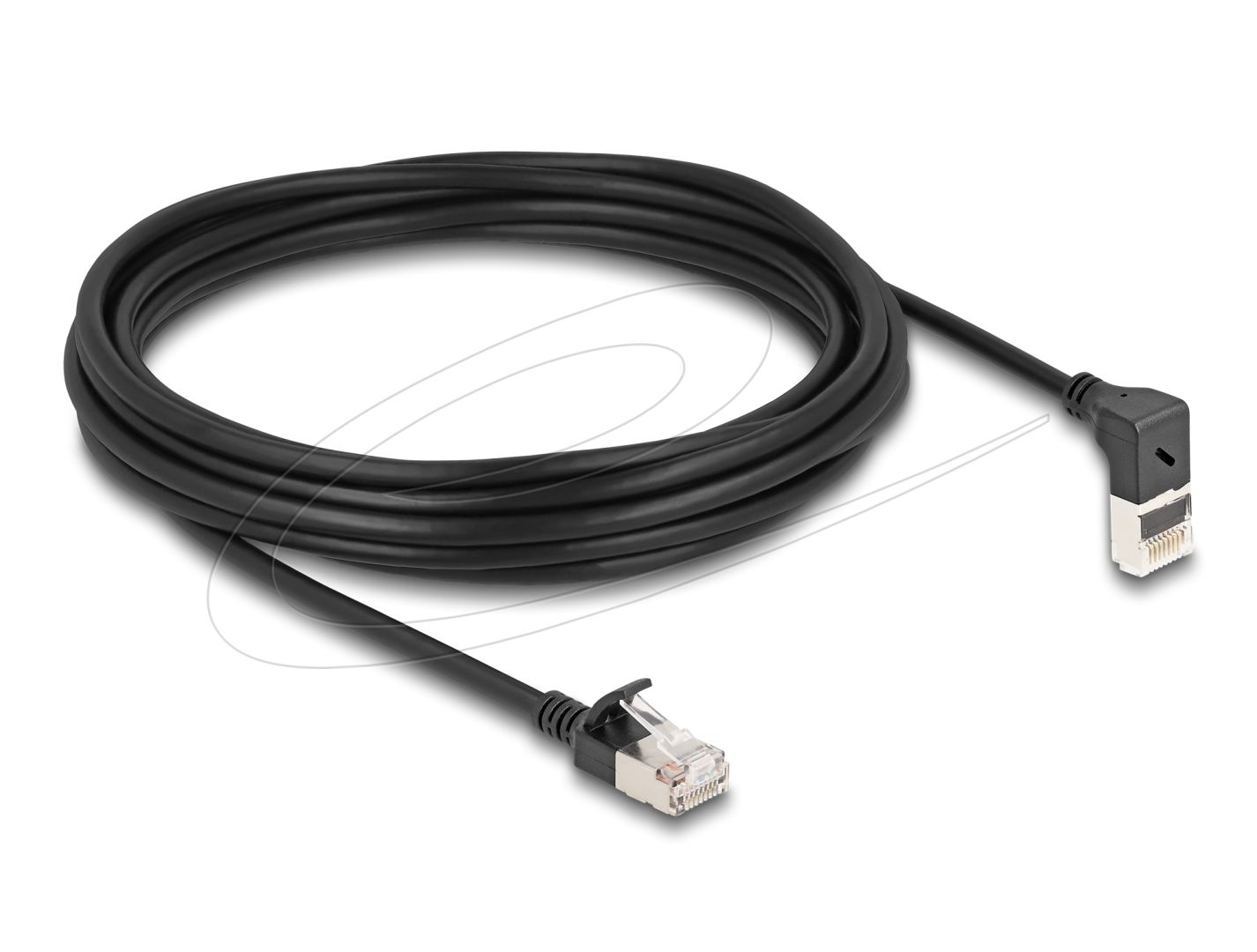 DeLock CAT6A S-FTP Patch Cable 5m Black
