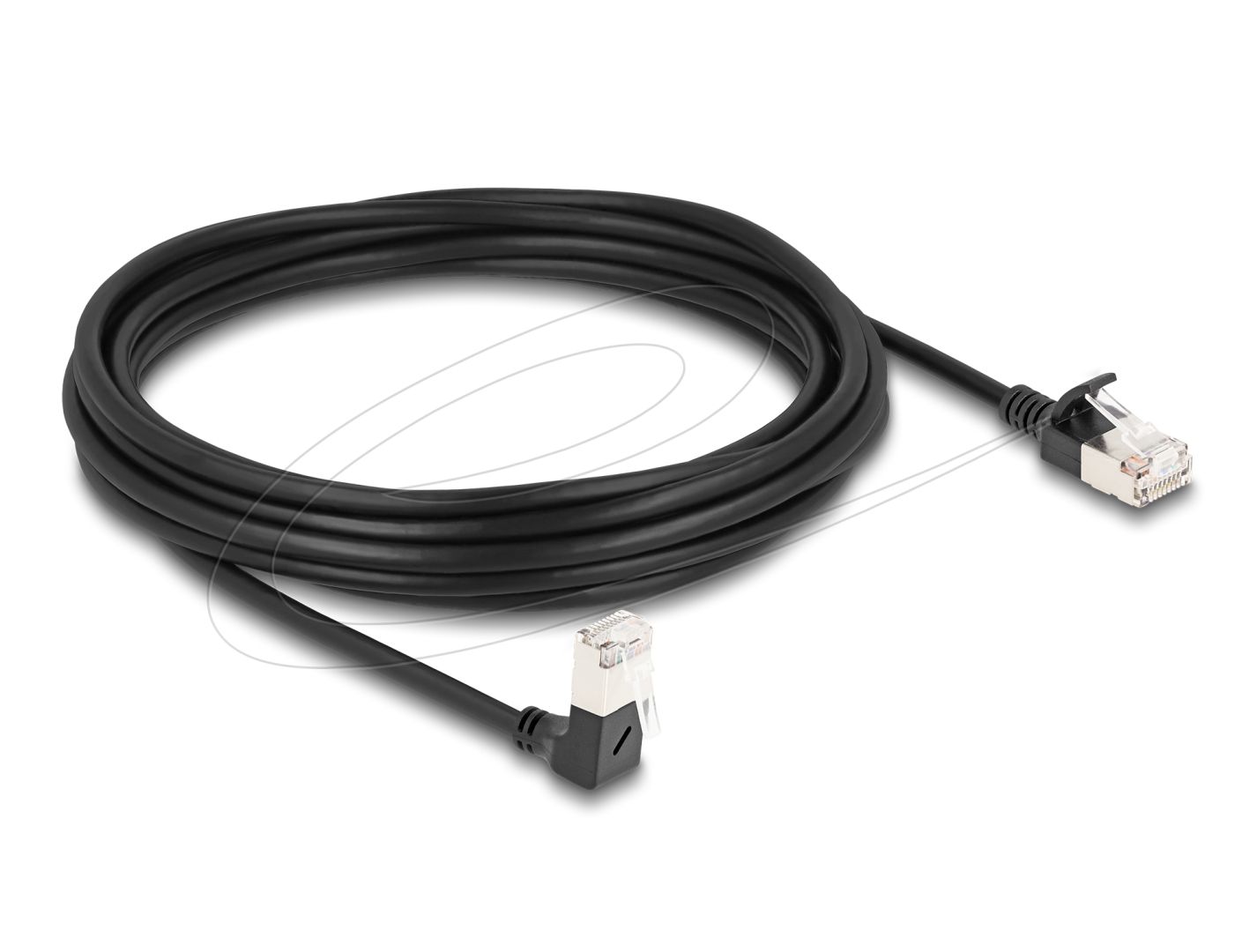 DeLock CAT6A S-FTP Patch Cable 5m Black
