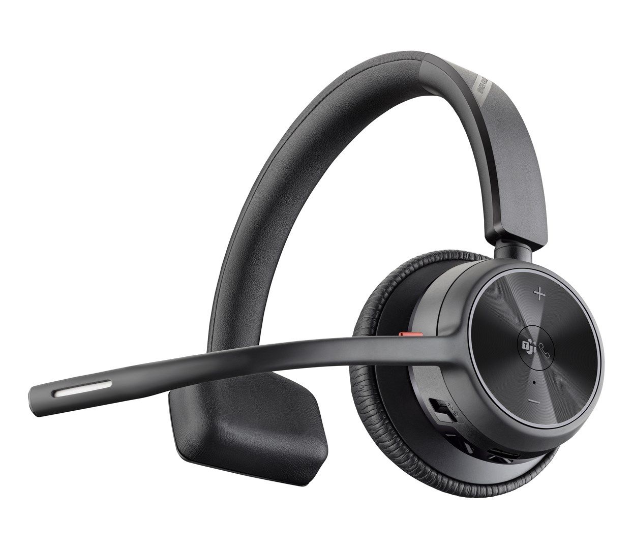 Poly Plantronics Voyager 4310-M UC Bluetooth Headset +BT700 dongle Black