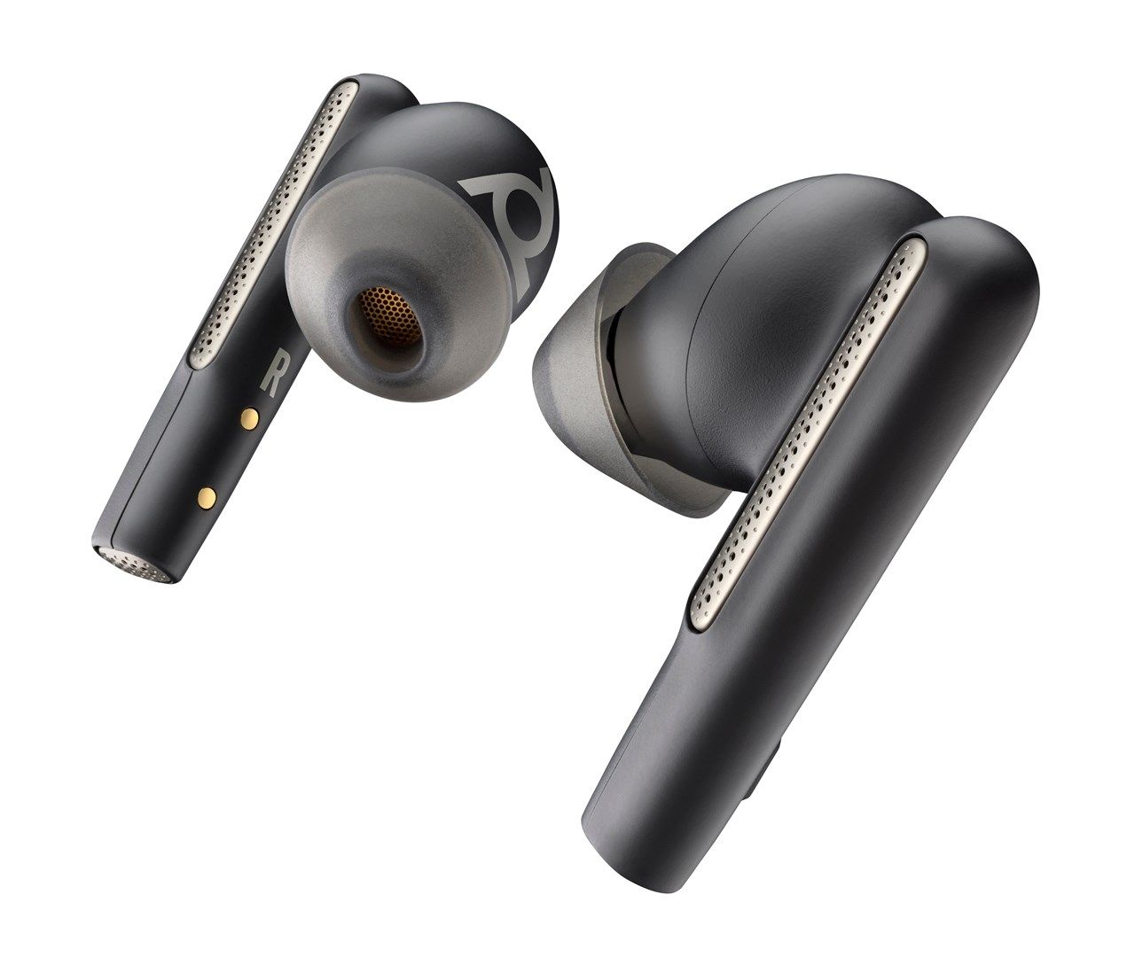 Poly Plantronics Voyager Free 60 UC Basic Charge Case USB-C Bluetooth Headset White Black