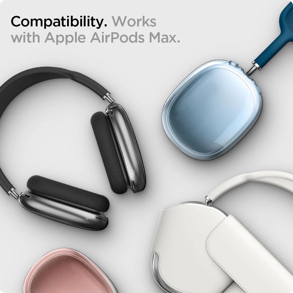 Spigen Ultra Hybrid Pro for AirPods Max Crystal Clear