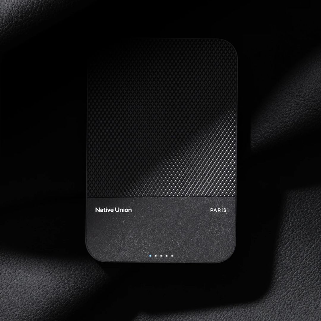 Native Union (Re)Classic Magnetic PowerBank Qi2 5000mAh Black
