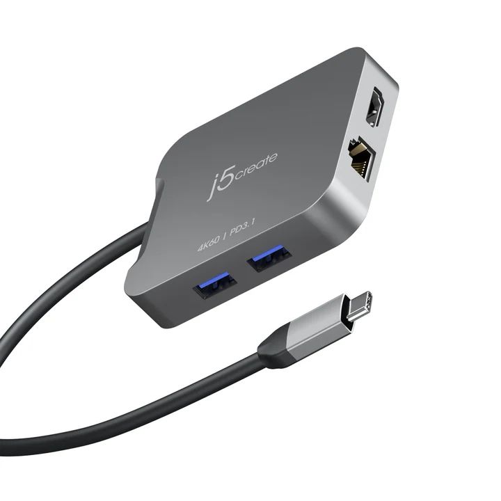 j5create JCD3191 4K60 Elite USB-C Travel Adapter