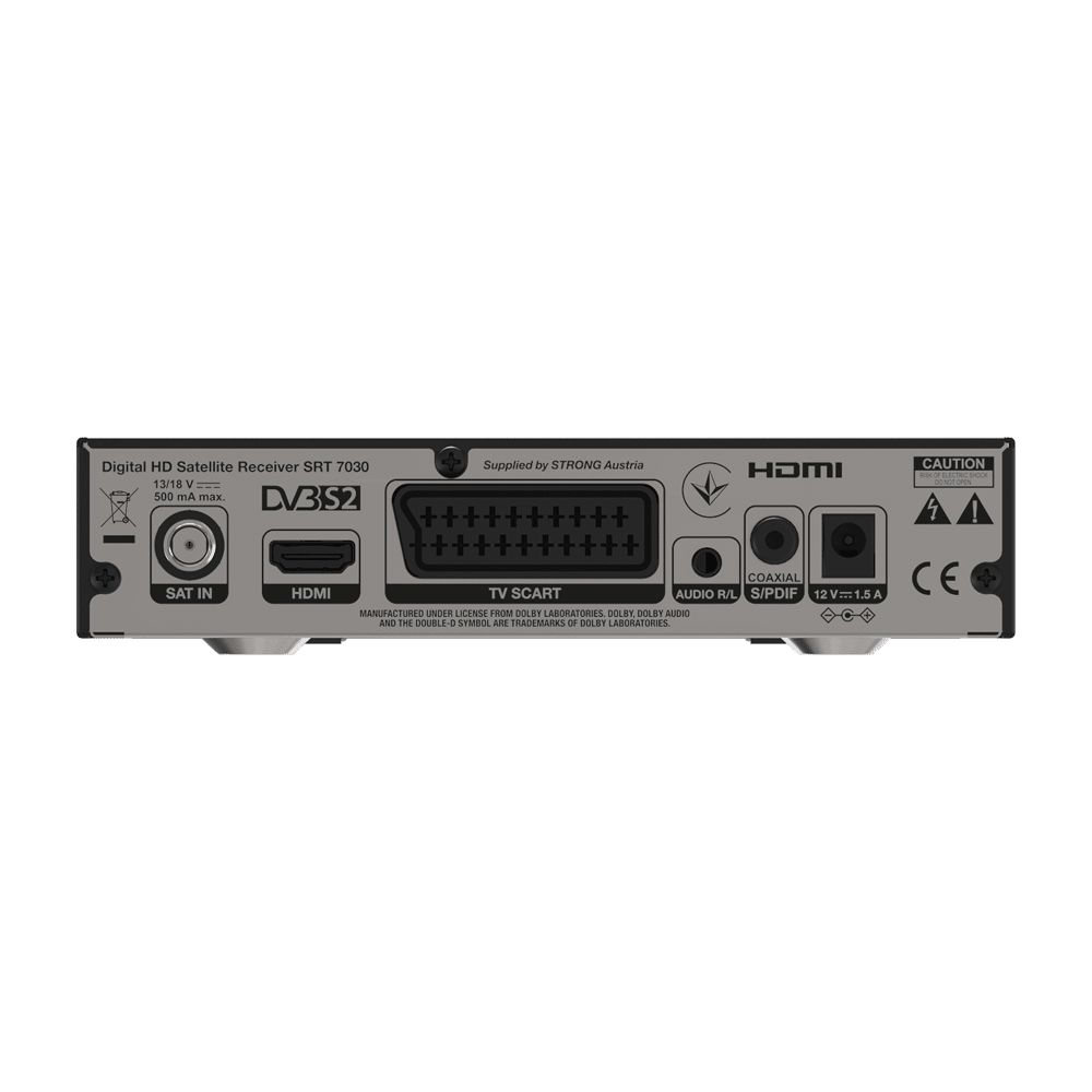 Strong SRT 7030 digitális műholdvevő DVB/S2 vevő