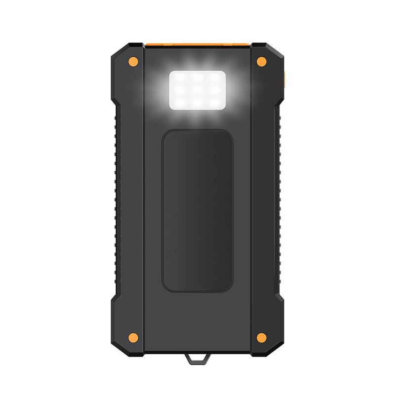 Logilink Solar 10,000 mAh Powerbank Black