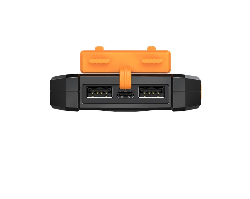 Logilink Solar 10,000 mAh Powerbank Black