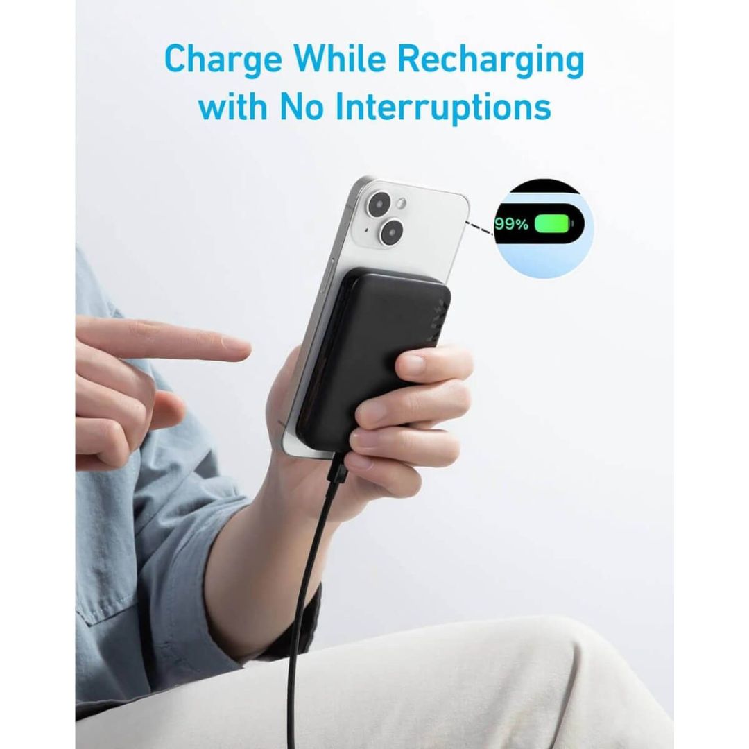 ANKER 321 MagGo 5000mAh PowerBank Black