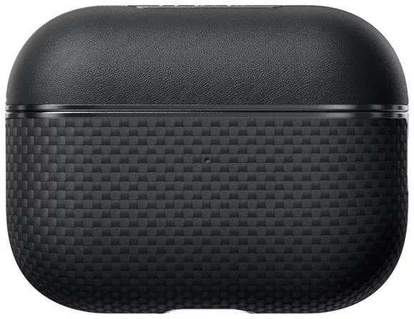 Pitaka Aramid Fiber Magnetic Case for AirPods Pro2 Black/Grey