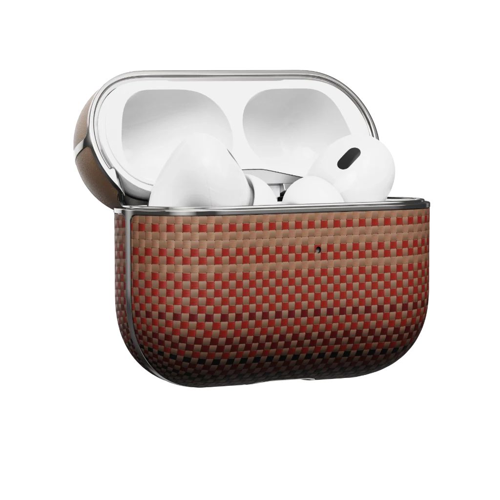 Pitaka Aramid Fiber Magnetic Case for AirPods Pro2 Sunset