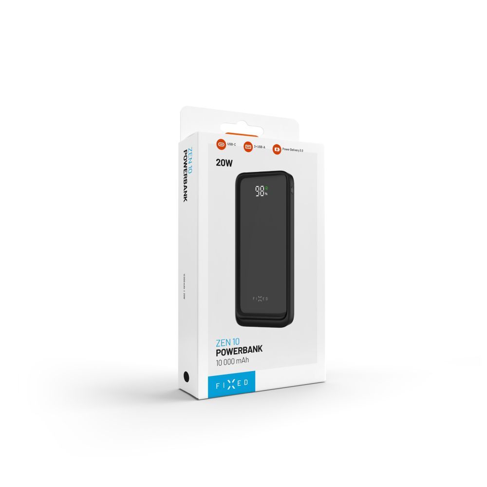 FIXED Zen2 PowerBank 10000 mAh Black