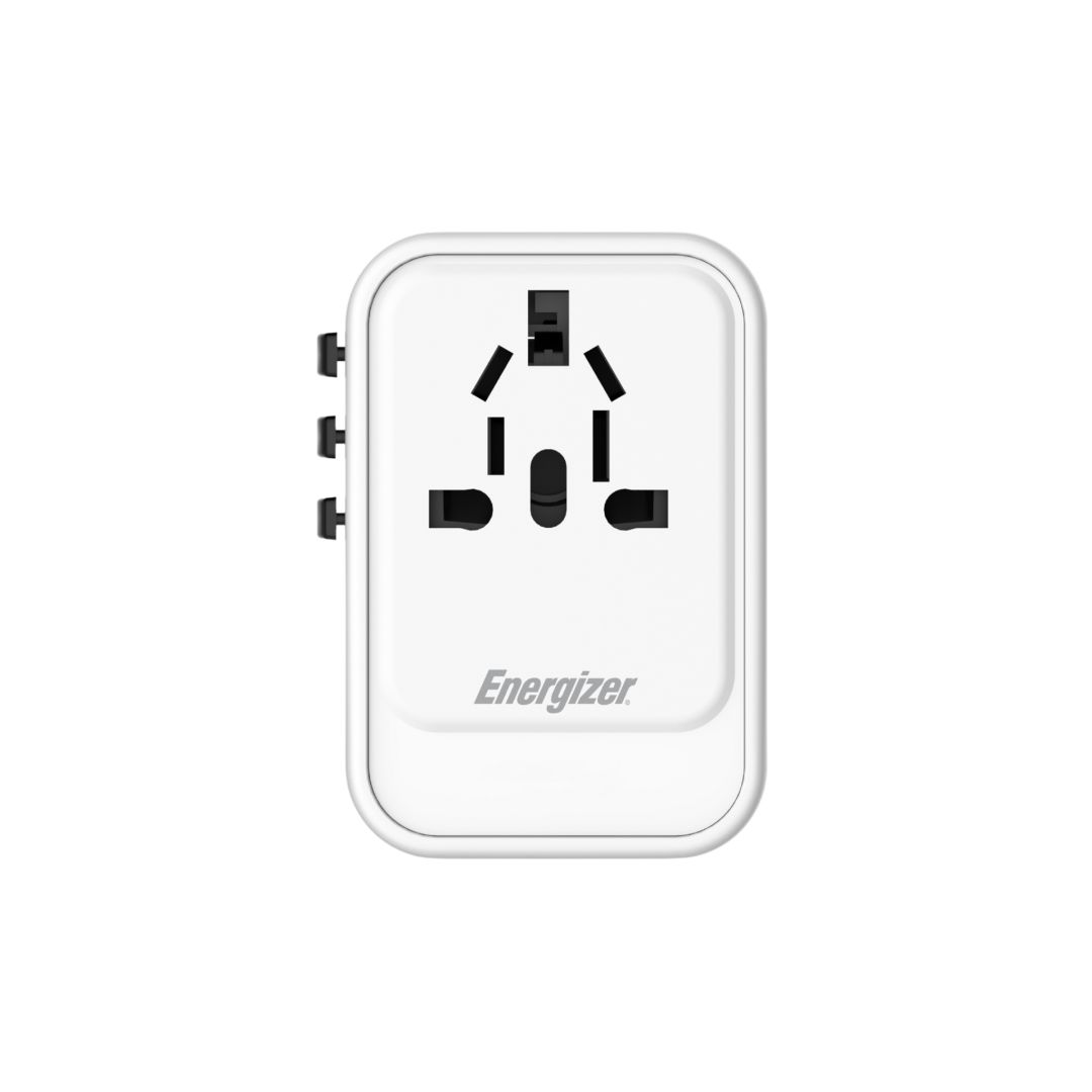 Energizer ETC450 45W Dual USB-C & USB-A Travel Charger White