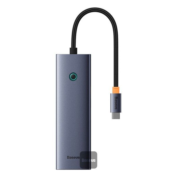 Baseus lite Series 7-Port HUB Docking Station Grey