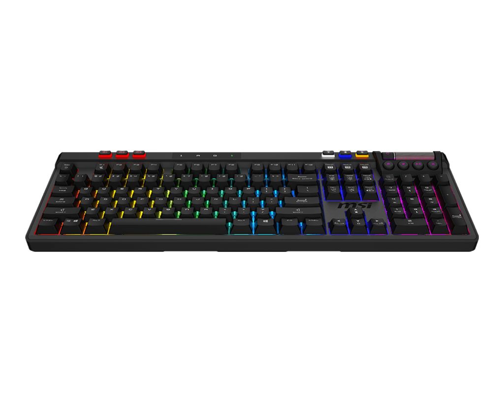Msi Strike Pro Gaming Wireless Keyboard Black US