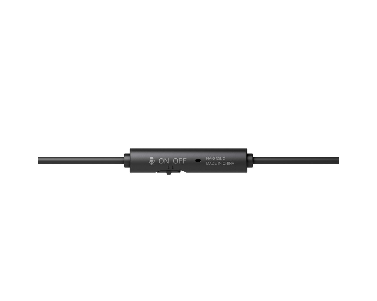 JVC HA-S33UC USB-C Headset Black
