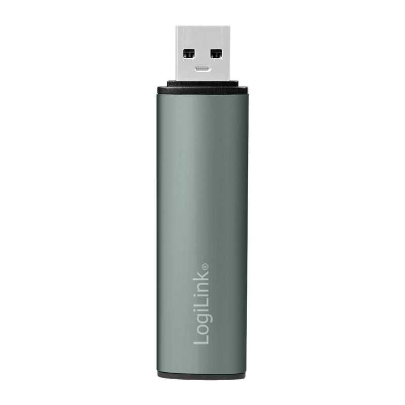 Logilink UA0394 USB 3.2 Gen2 2-port hub with card readers Aluminium
