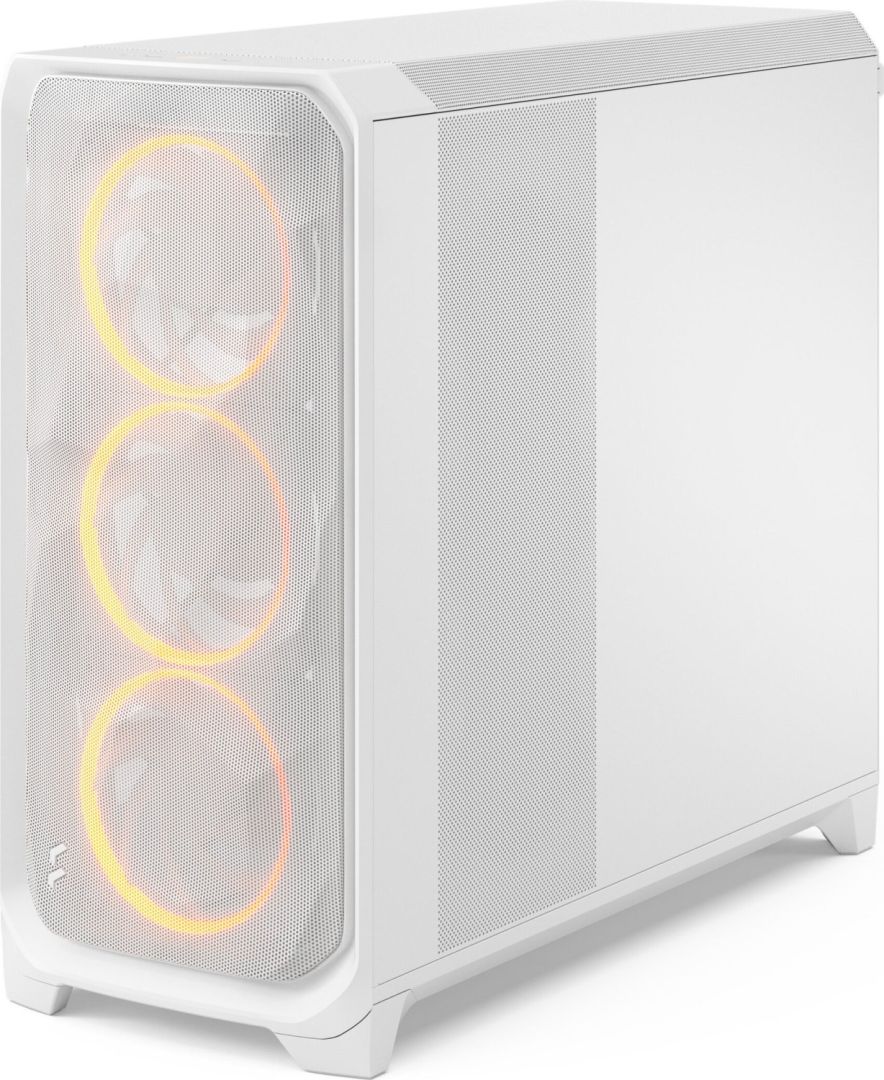 Fractal Design Meshify 3 XL Tempered Glass RGB Clear Tint White