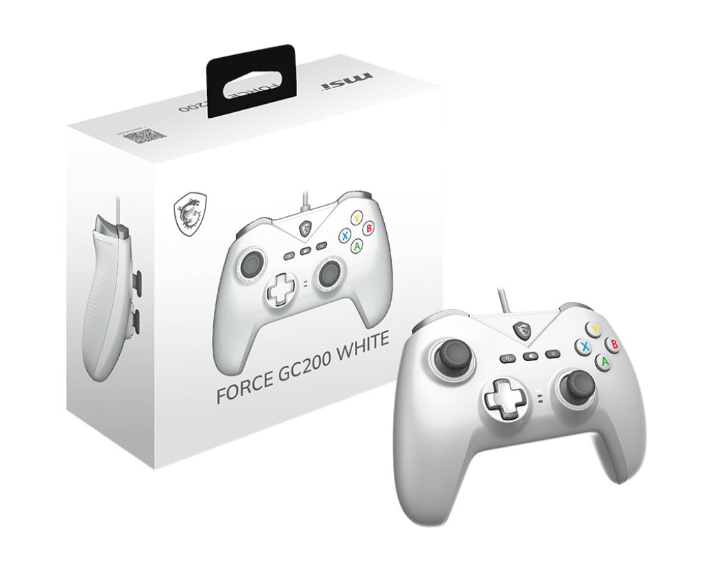 Genius FORCE GC200 USB Gamepad White