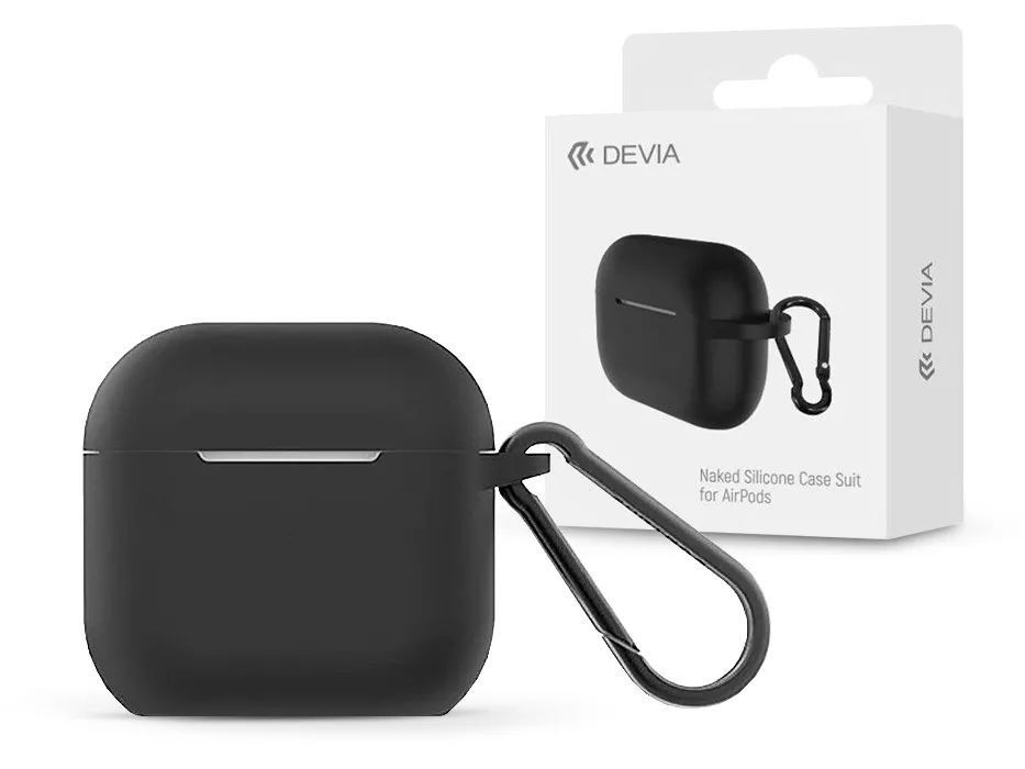 Devia ST120952 Naked for AirPods 4 Black