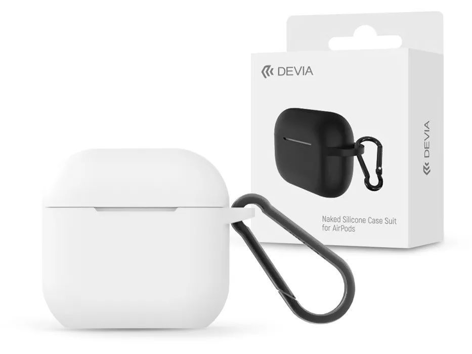 Devia ST120952 Naked for AirPods 4 White