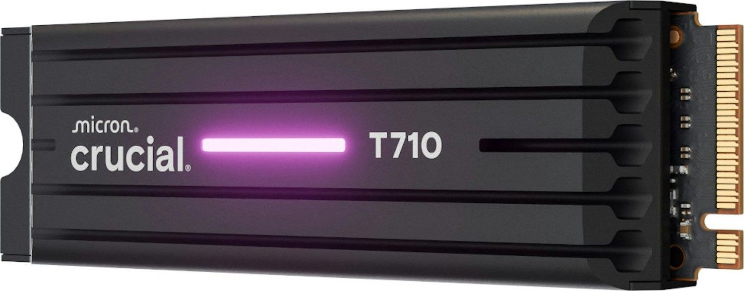 Crucial 4TB M.2 2280 NVMe T710 with heatsink