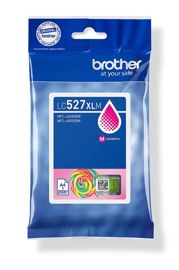 Brother LC-527XLM Magenta tintapatron