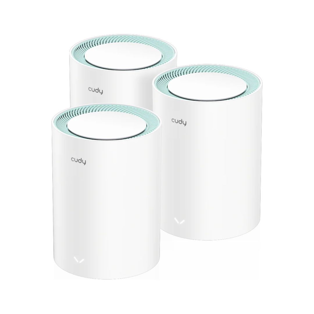 Cudy M1500 AX1500 Whole Home Mesh WiFi System (3-Pack)
